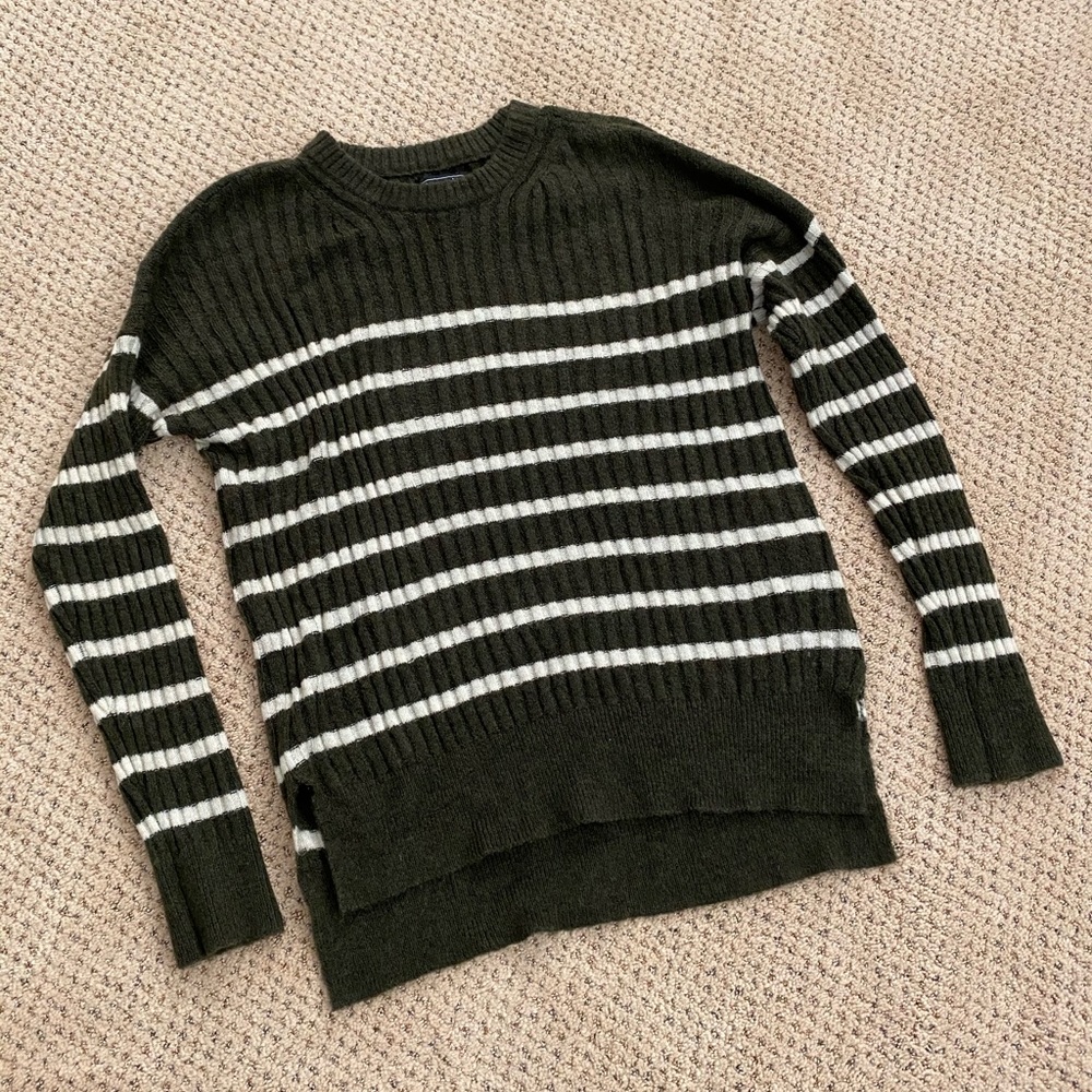 Abercrombie striped sweater, size S